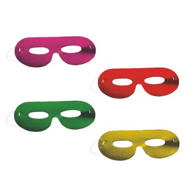 Gezichtsmaskers Kleuren Assortiment "Metallic" -horecavoordeel.com-