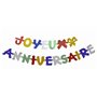 Letter Pendulum "Joyeux Anniversaire" 1.9 meters -Horecavoordeel.com-