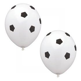 Ballonnen "Voetbal" (Geschikt voor Helium) Ø 290mm -horecavoordeel.com-