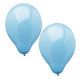 Ballonnen Lichtblauw (Geschikt voor Helium) Ø 250mm -horecavoordeel.com-