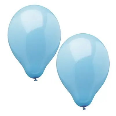 Balloons Light Blue (Suitable for Helium) Ø 250mm -Horecavoordeel.com-
