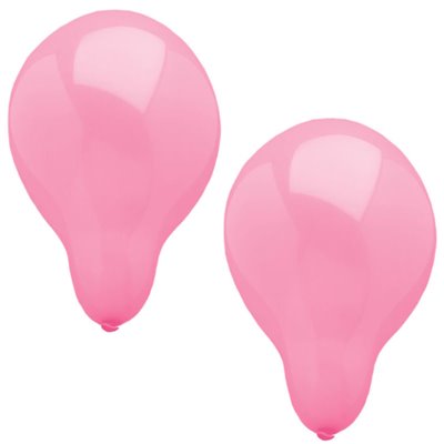 Ballonnen Roze (Geschikt voor Helium) Ø 250mm -horecavoordeel.com-