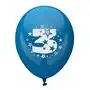 Ballonnen Cijfer "3" Kleuren Assortiment (Geschikt voor Helium) Ø 250mm -horecavoordeel.com-