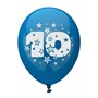 Ballonnen Cijfer "10" Kleuren Assortiment (Geschikt voor Helium) Ø 250mm -horecavoordeel.com-