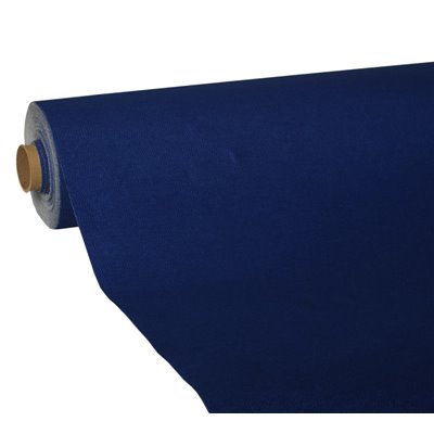 Tablecloth Dark Blue Tissue "ROYAL Collection" 25 x 1.18 meters -Horecavoordeel.com-