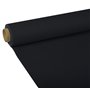 Tablecloth Black Tissue "ROYAL Collection" 5 x 1.18 meters -Horecavoordeel.com-