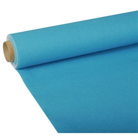 Tablecloth Turquoise Tissue "ROYAL Collection" 5 x 1.18 meters -Horecavoordeel.com-