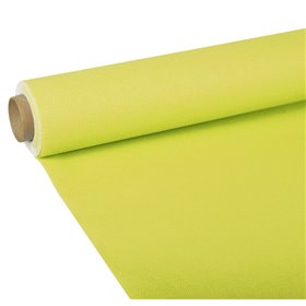 Tablecloth Lime Green Tissue "ROYAL Collection" 5 x 1.18 meters -Horecavoordeel.com-