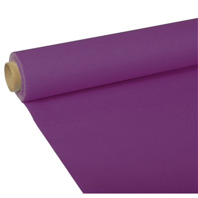 Tablecloth Purple Tissue "ROYAL Collection" 5 x 1.18 meters -Horecavoordeel.com-