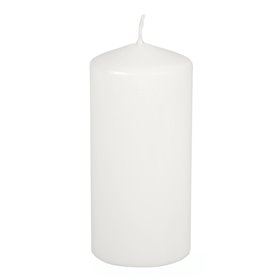 Pillar candles White Ø 69 x 150mm -Horecavoordeel.com-