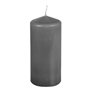 Pillar candles Dark gray Ø 69 x 150mm -Horecavoordeel.com-