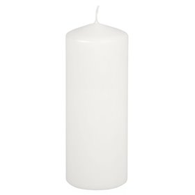 Pillar candles White Ø 69 x 180mm -Horecavoordeel.com-