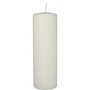 Pillar candles White Ø 80 x 250mm -Horecavoordeel.com-