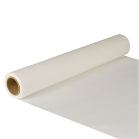 Table Runner White "ROYAL Collection" 5m x 400mm -Horecavoordeel.com-