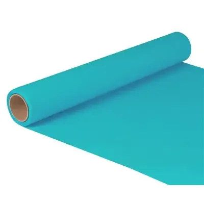 Table runner Turquoise "ROYAL Collection" 5m x 400mm -Horecavoordeel.com-