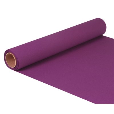 Table Runner Purple "ROYAL Collection" 5m x 400mm -Horecavoordeel.com-