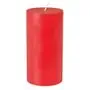 Pillar Candles Red 100% Stearin Fully Colored Ø 70 x 150mm -Horecavoordeel.com-