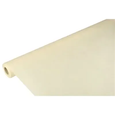 Tablecloth Roll Fleece Cream "Soft Selection" 10 x 1.18 meters -Horecavoordeel.com-