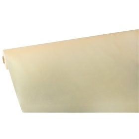 Tablecloth Roll Fleece Cream "Soft Selection" 25 x 1.18 meters -Horecavoordeel.com-