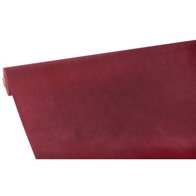 Tablecloth Roll Fleece Bordeaux "Soft Selection" 25 x 1.18 meters -Horecavoordeel.com-