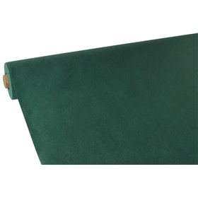 Tablecloth Roll Fleece Dark Green "Soft Selection" 40 x 1.18 meters -Horecavoordeel.com-