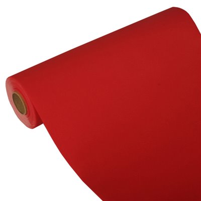 Table Runner Red "ROYAL Collection" 24m x 400mm -Horecavoordeel.com-