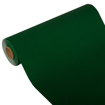 Table Runner Dark Green "ROYAL Collection" 24m x 400mm -Horecavoordeel.com-