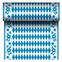 Table runner Airlaid roll "Bavarian Blue" 24m x 400mm -Horecavoordeel.com-