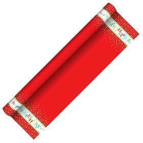 Tablecloth roll Paper "Happy Birthday" With Protection Layer 5 x 1.2 meters -Horecavoordeel.com-