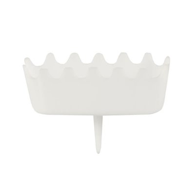 Holder For Number Candles White 38 x 49 x 12mm -Horecavoordeel.com-