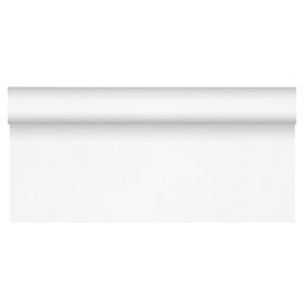 Tablecloth Roll Nonwoven White "Soft Selection Plus" 25 x 1.18 meters -Horecavoordeel.com-