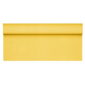 Tablecloth Roll Fleece Yellow "Soft Selection Plus" 25 x 1.18 meters -Horecavoordeel.com-