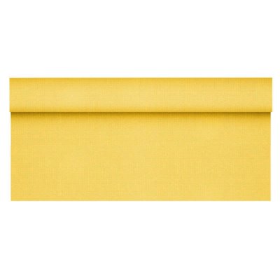 Tablecloth Roll Fleece Yellow "Soft Selection Plus" 25 x 1.18 meters -Horecavoordeel.com-