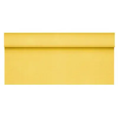 Tablecloth Roll Fleece Yellow "Soft Selection Plus" 25 x 1.18 meters -Horecavoordeel.com-