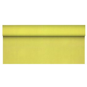 Tablecloth Roll Nonwoven Lime Green "Soft Selection Plus" 25 x 1.18 meters -Horecavoordeel.com-