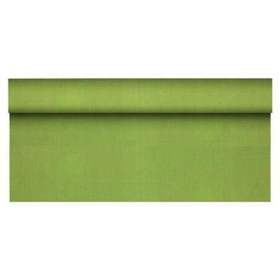 Tafelkleed Rol Vlies Olijfgroen "Soft Selection Plus" 25 x 1,18 meter -horecavoordeel.com-