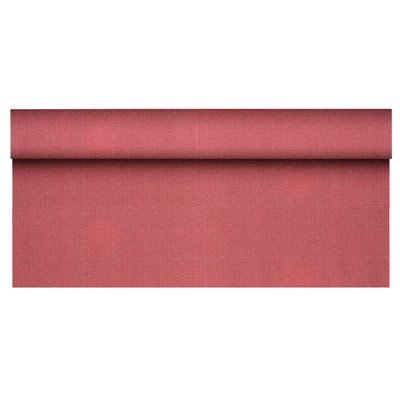 Tablecloth Roll Fleece Bordeaux "Soft Selection Plus" 25 x 1.18 meters -Horecavoordeel.com-