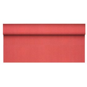 Tablecloth Roll Fleece Red "Soft Selection Plus" 25 x 1.18 meters -Horecavoordeel.com-