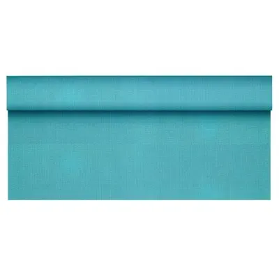 Tafelkleed Rol Vlies Turkoois "Soft Selection Plus" 25 x 1,18 meter -horecavoordeel.com-