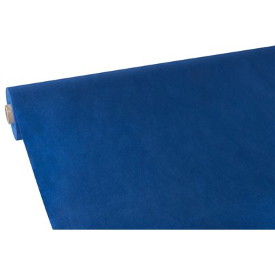 Tablecloth Roll Fleece Dark Blue "Soft Selection" 40 x 0.9 meter -Horecavoordeel.com-