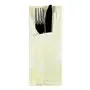 Cutlery Bags Cream 200 x 85mm Including 2-Layer White Napkin 330 x 330mm -Horecavoordeel.com-