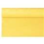 Tablecloth Paper Roll Yellow With Damask Print 6 x 1.2 meters -Horecavoordeel.com-