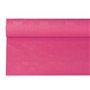 Tafelkleed Papier Rol Fuchsia Met Damastprint 6 x 1,2 meter -horecavoordeel.com-