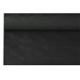 Tablecloth Paper Roll Black With Damask Print 6 x 1.2 meters -Horecavoordeel.com-