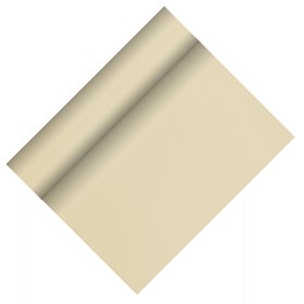 Tafelloper Champagne Non Woven "Textielkarakter" "Soft selectie Plus" 24m x 400mm -horecavoordeel.com-