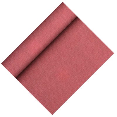 Table Runner Bordeaux Non Woven "Textile Character" "Soft Selection Plus" 24m x 400mm -Horecavoordeel.com-