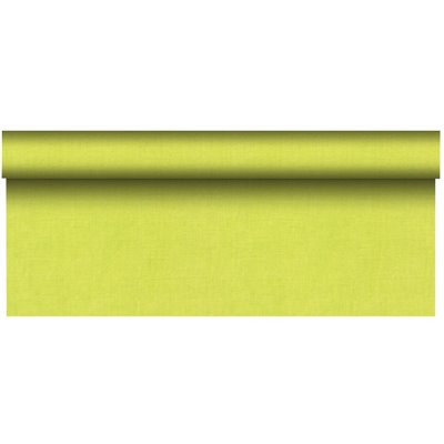 Tablecloth Roll Lime Green Of Pulp Viscose And Tissue Mix "ROYAL Collection Plus" 20 x 1.18 meter -Horecavoordeel.com-