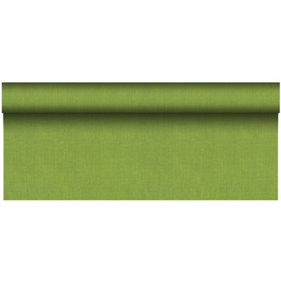 Tablecloth Roll Olive Green From Pulp Viscose And Tissue Mix "ROYAL Collection Plus" 20 x 1.18 meters -Horecavoordeel.com-