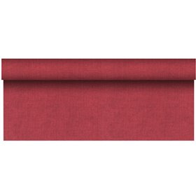 Tablecloth Roll Bordeaux From Pulp Viscose And Tissue Mix "ROYAL Collection Plus" 20 x 1,18 meter -Horecavoordeel.com-