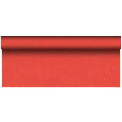 Tafelkleed Rol Rood Van Pulp Viscose En Tissue Mix "ROYAL Collection Plus" 20 x 1,18 meter -horecavoordeel.com-